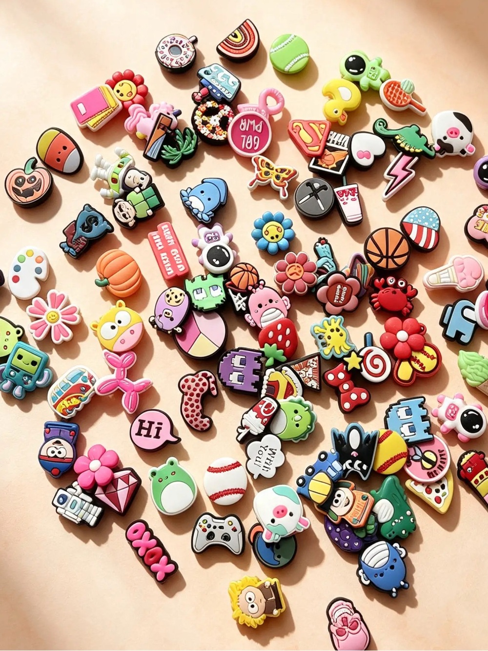 ✨Cute PVC shoe charms for Crocs/Custom bundles (5/10/20) or full lot✨